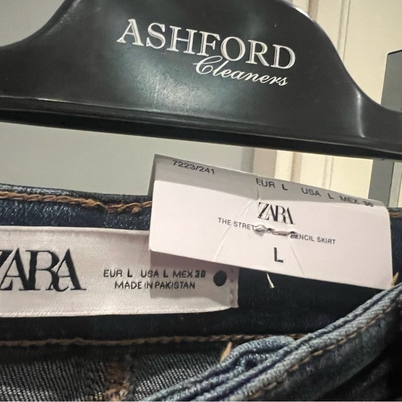 Zara Denim skirt High Rise - Picture 5 of 7